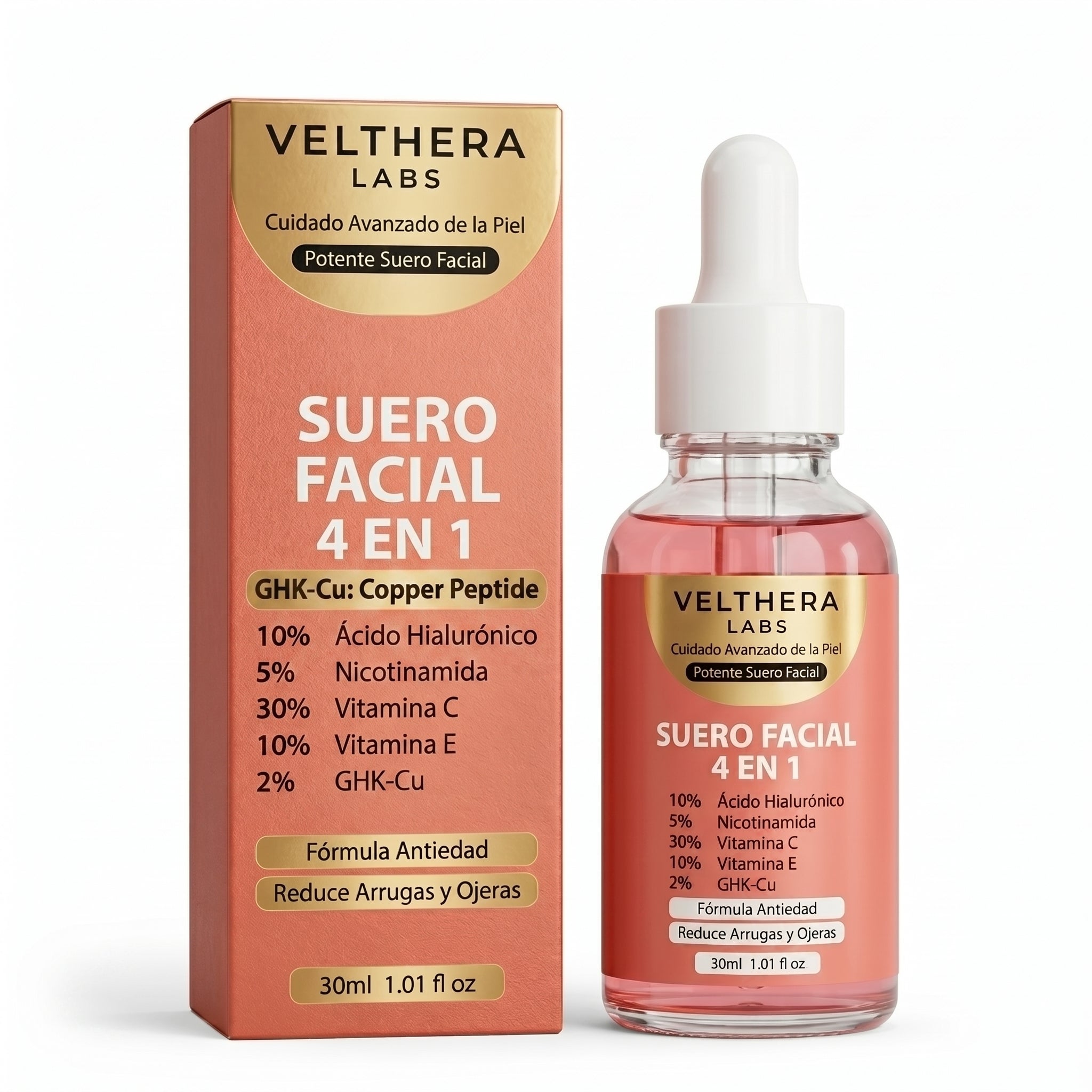 Velthera Labs Sérum Renovador GHK-Cu