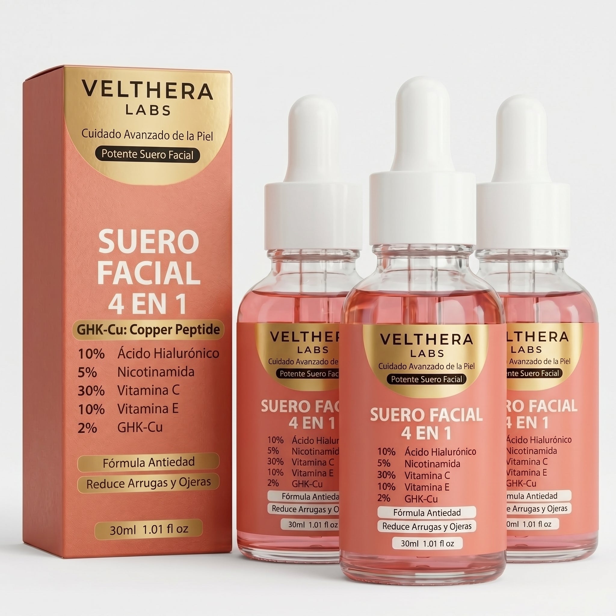 Velthera Labs Sérum Renovador GHK-Cu